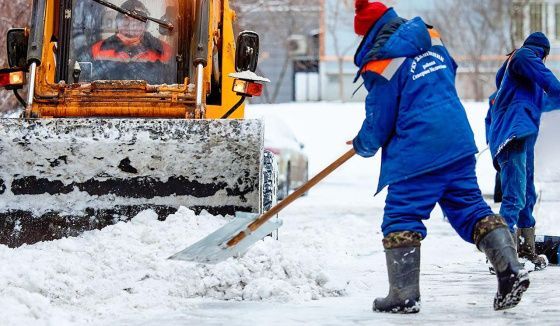 В Воронежской области губернатор и мэр назвали разные сроки очистки улиц от снега