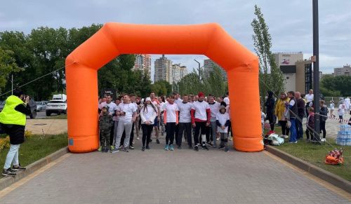 В Воронеже собрали почти 300 тысяч рублей на благотворительном забеге 