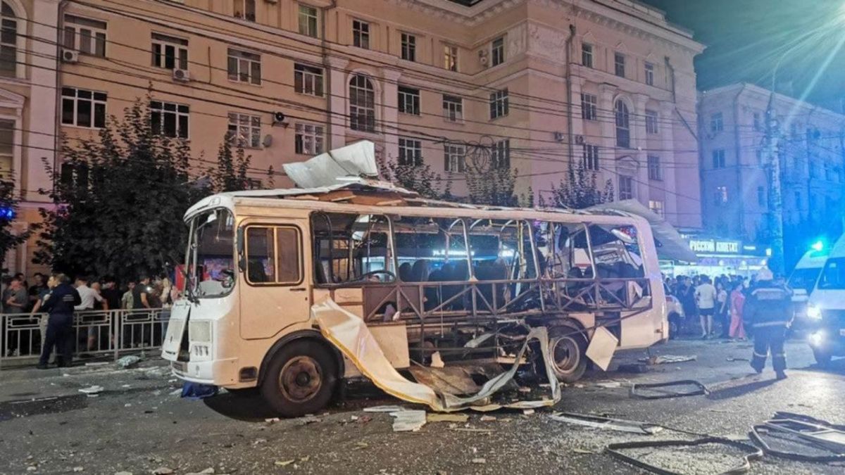 Появились новые подробности взрыва автобуса в Воронеже