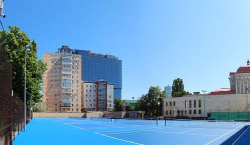 В Воронеже после ремонта открылись пять теннисных кортов