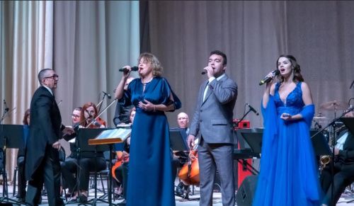 В Воронеже состоялся концерт Мариупольского эстрадно-симфонического оркестра