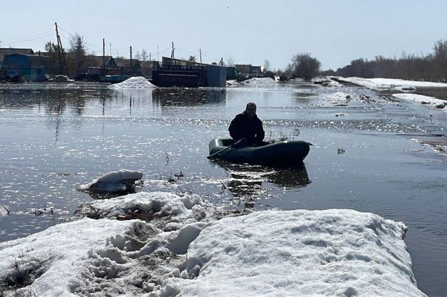 Омские села уходят под воду