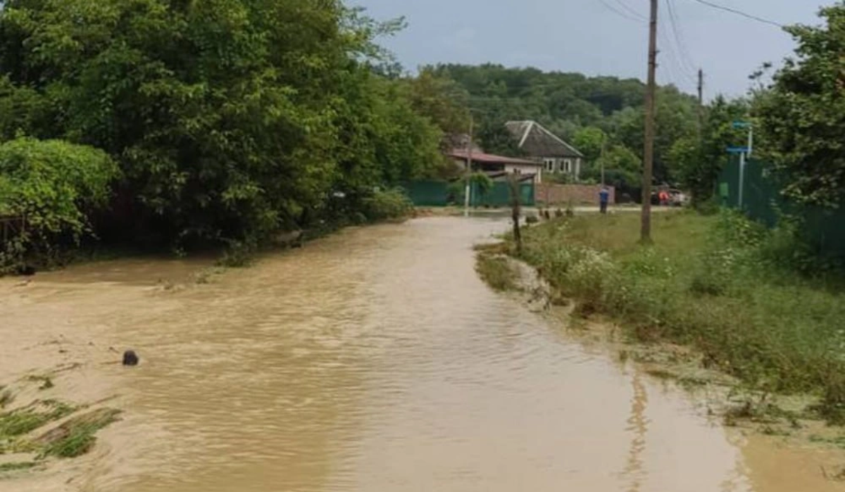 МЧС эвакуировало 17 туристов из затопленного урочища на Кубани