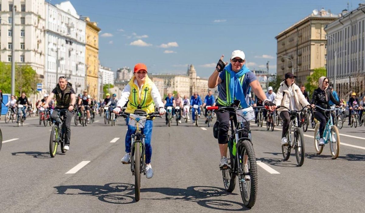 Рекордное количество велофестивалей пройдет в Москве в этом году