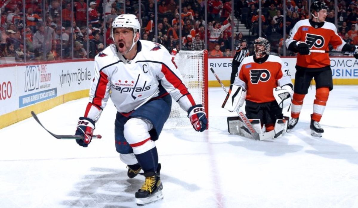 Овечкин повторил рекорд Гретцки по голам в матчах НХЛ регулярного сезона