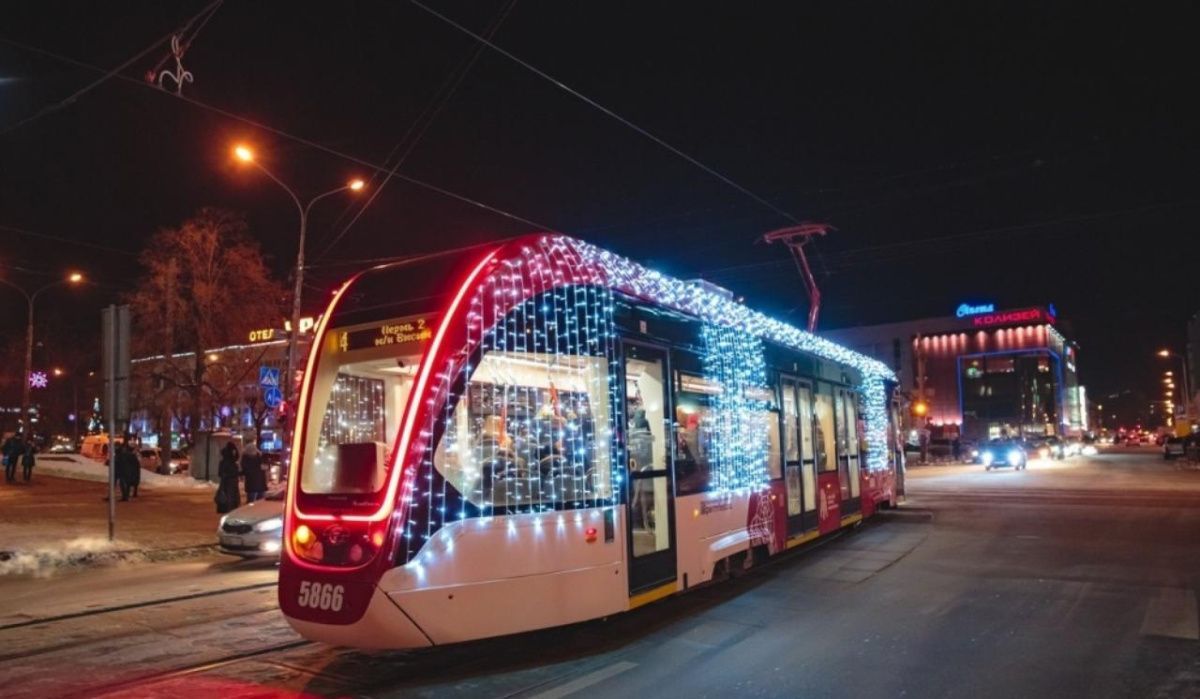 В Перми общественный транспорт будет работать в новогоднюю ночь 