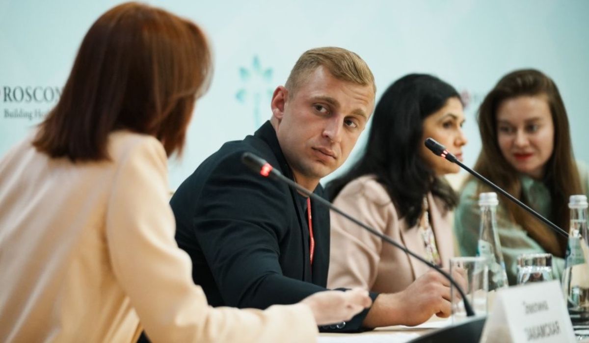 Саша Стоун и Анна Хилькевич выступили в правительстве Московской области