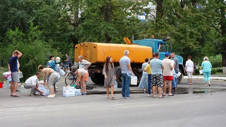 В городе под Воронежем ввели режим ЧС из-за отсутствия водоснабжения