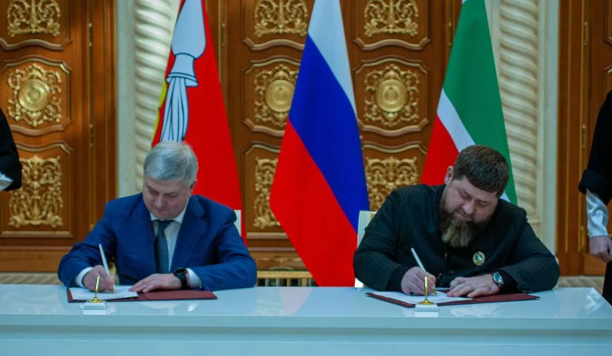 Губернатор Воронежской области посетил Чеченскую Республику 