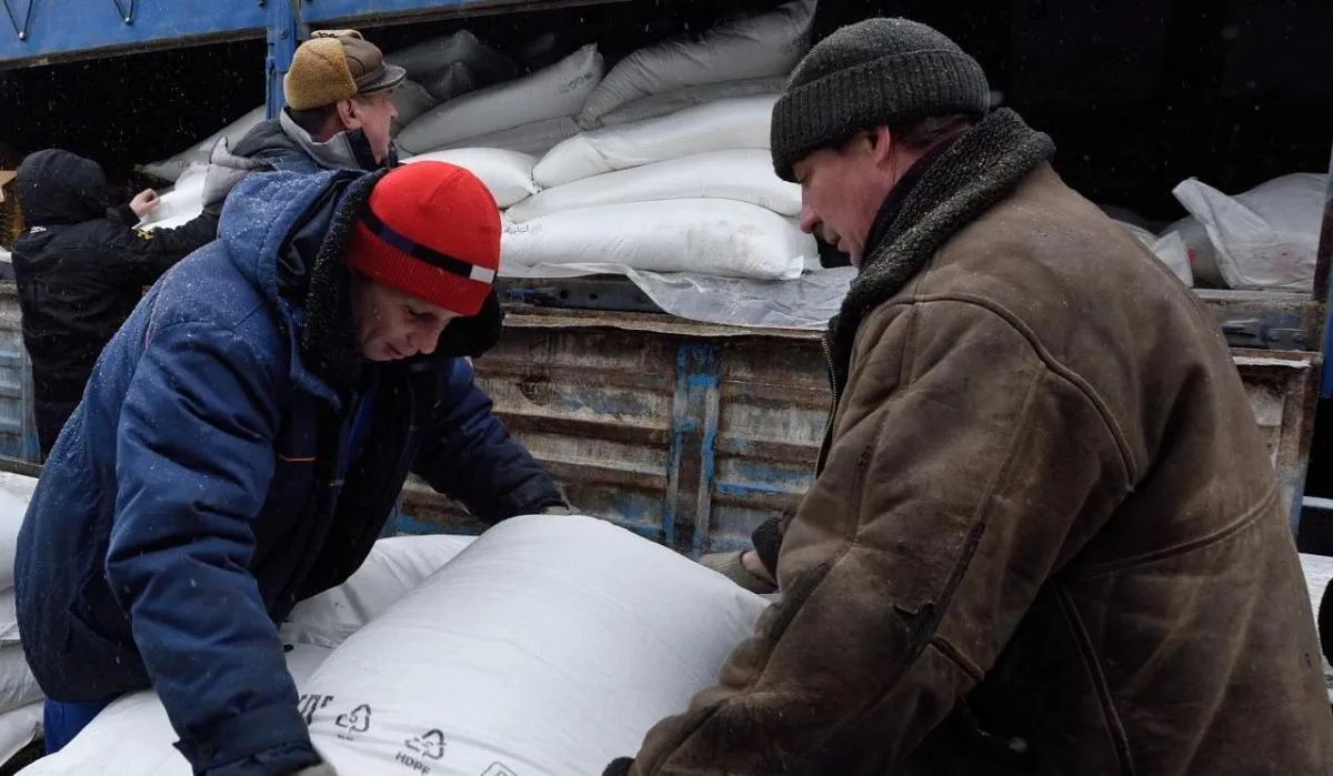 Воронежская область отправила гуманитарный груз и генераторы участникам СВО