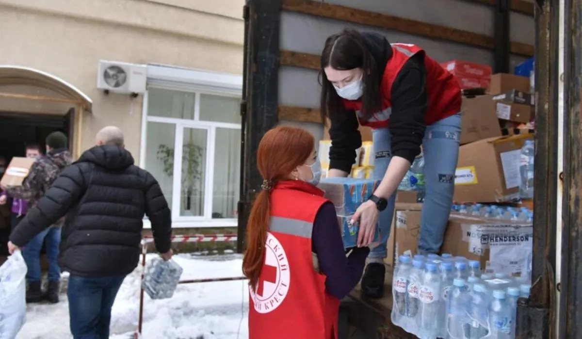 В Воронежскую область прибыл гуманитарный груз для эвакуированных из Донбасса